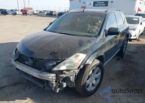 2007 Nissan Murano S z USA, uszkodzony, nr VIN JN8AZ08W77W602425